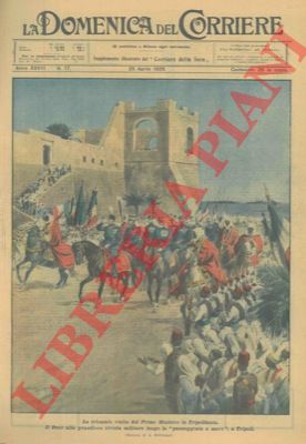 BELTRAME - - Il Primo Ministro a Tripoli (Mussolini a cavallo).