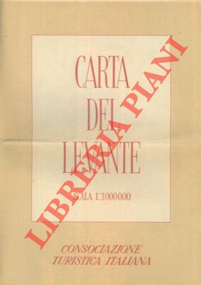 Consociazione Turistica Italiana - - Carta del Levante.