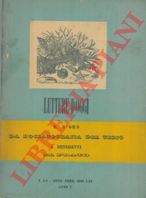 - - Lettere d'oggi.