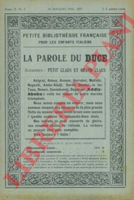 ANDERSEN - - La parole du 