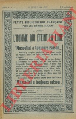 LAMBRY L. - - L'homme qui eteint la lune.