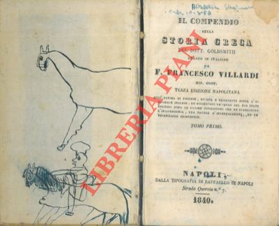 GOLDSMITH - - il compendio della storia greca.