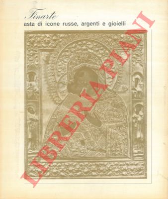 - - Asta di icone russe, argenti e gioielli. 16 e 17 dicembre 1969.