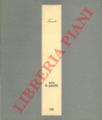 - - Asta di gioielli. 12 maggio 1971.