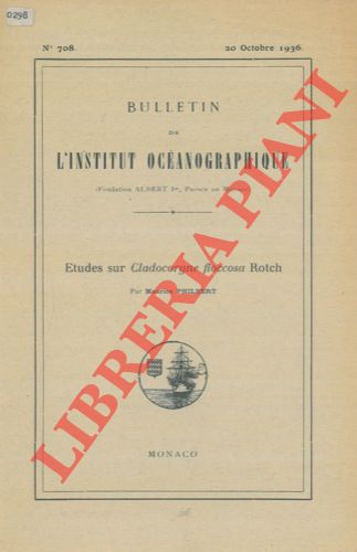 PHILBERT Maurice - - Etudes sur Cladocoryne floccosa Rotch.