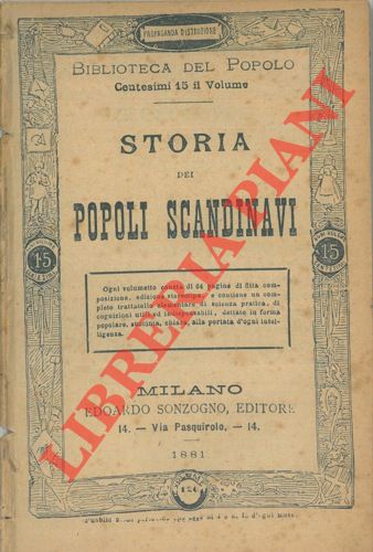 L. B. - Storia dei popoli scandinavi.