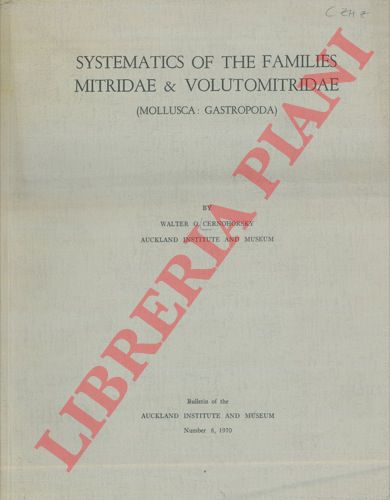CERNOHORSKY Walter O. - - Systematics of the families Mitridae & Volutomitridae (Mollusca: Gastropoda).