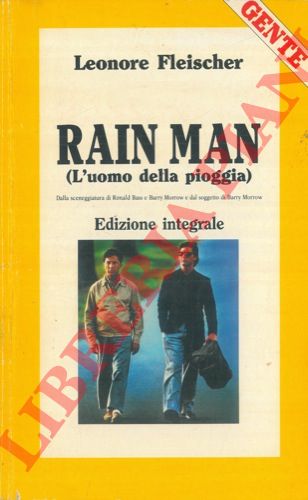 FLEISCHER Leonore - - Rain man. L'uomo della pioggia.