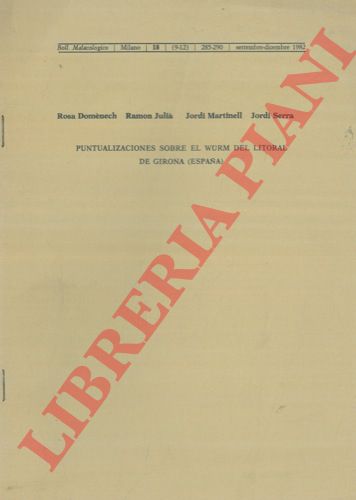 DOMENECH Rosa - JULIA Ramon - MARTINELL Jordi - SERRA Jordi - - Puntualizaciones sobre el Wurm del litoral de Girona (Espana) .