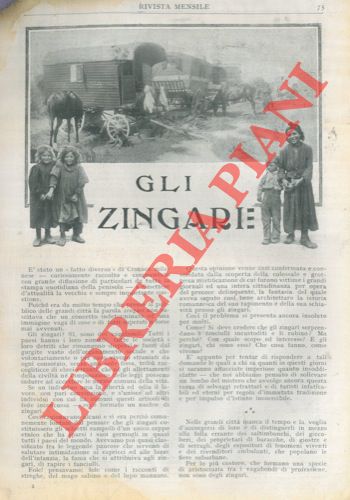 CARPANI Silio - - Gli zingari.