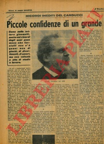 - - Articoli vari sul poeta.
