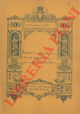 Franzoni/Venturi - - Locazione di una porzione del predio 'Canova' posto nel Comune di Praduro e Sasso, Parrocchia di Moglio.