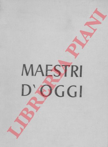 (VAIANI LISI Giovanni) - - Maestri d'oggi. Dal 14 luglio al 27 agosto 1973.