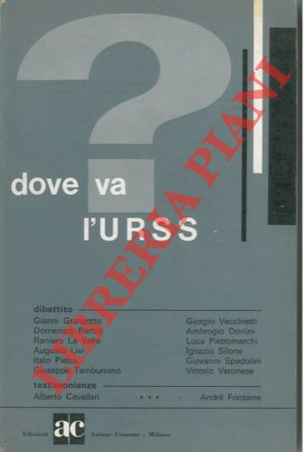 AA. VV. - - Dova va l'URSS?