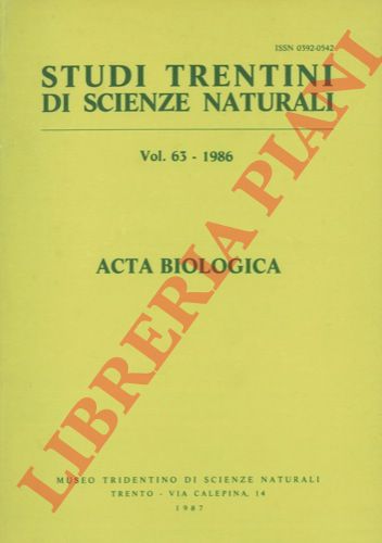 HELLMANN F. - - Die Macrolepidopteren der Brenta-Gruppe (Trentino - Oberitalien) (Lepidoptera) .