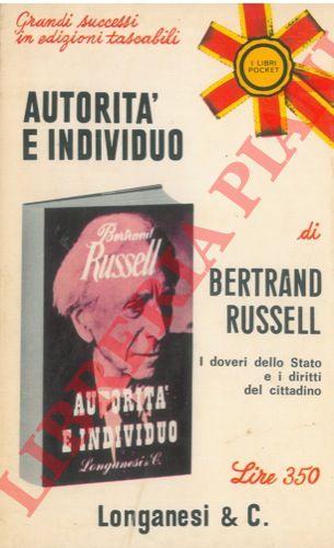 RUSSEL Bertrand - - Autorit e individuo.