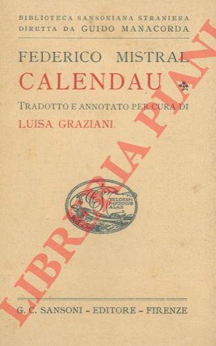 MISTRAL Federico - - Calendau.