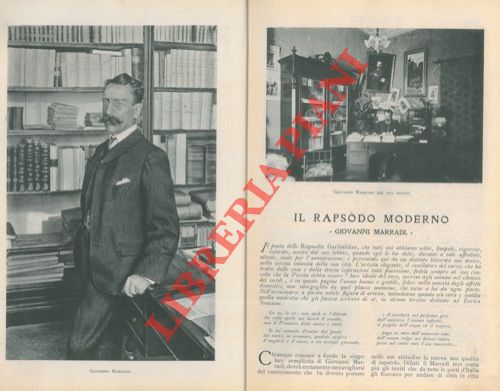 CONFORTI Luigi - - Giovanni Marradi. Il rapsodo moderno.