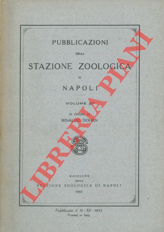 - - Pubblicazioni della Stazione Zoologica di Napoli.