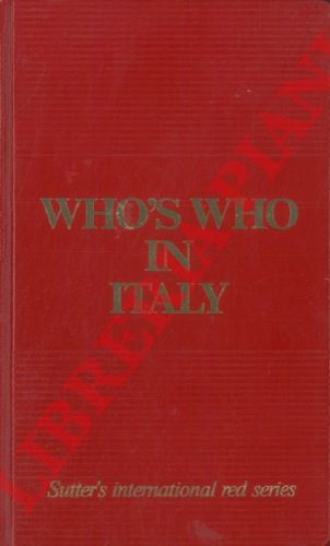 (COLOMBO Giancarlo) - - Who's who in Italy. 1995. Personal profiles: A-K, L-Z. Companies and institutions