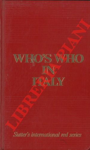 (COLOMBO Giancarlo) - - Who's who in Italy. 1997. Personal profiles: A-K, L-Z. Companies and institutions