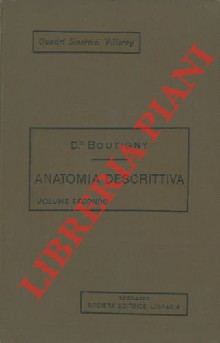 BOUTIGNY  - - Quadri sinottici di anatomia descrittiva.