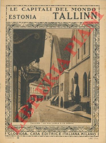 - - Estonia. Tallinn. Le capitali del mondo, n. 35.