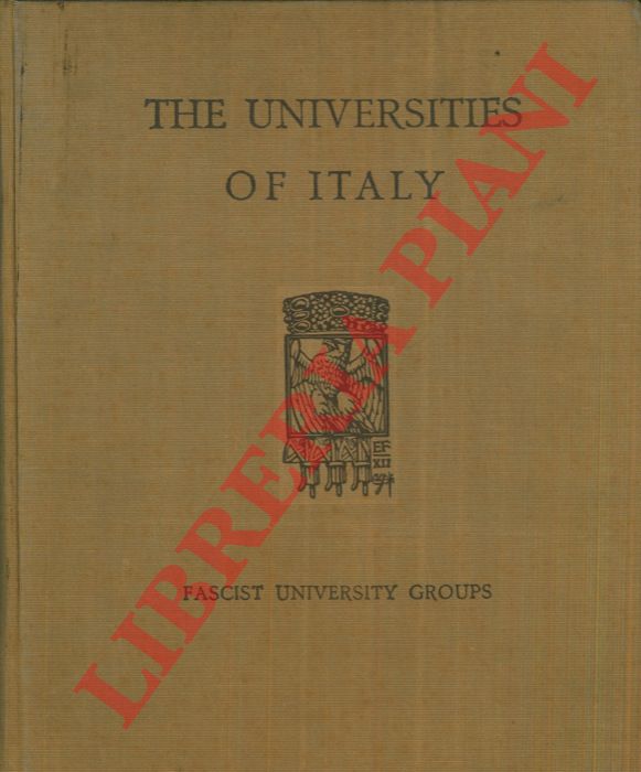 Fascist University Groups - - The Universities of Italy.