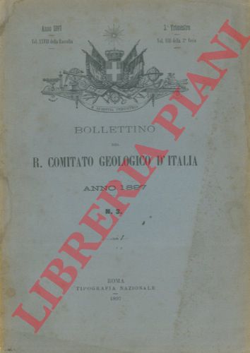 TOSO P. - - Del fosforo e dell'arsenico nei minerali di ferro dell'Isola d'Elba (con Appendici) .