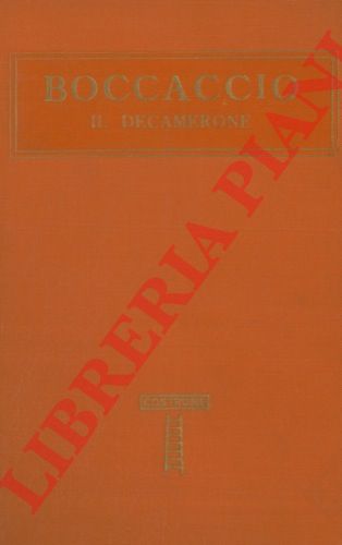 BOCCACCIO - - Il Decamerone.
