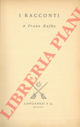 KAFKA Franz - - I racconti.