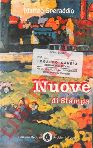 SPERADDIO Matteo - - Nuove di Stampa.