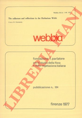 STEINBERG Carlo H. - - The collectors and collections in the Herbarium Webb.