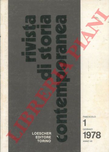 - - Rivista di storia contemporanea. 