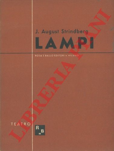 STRINDBERG August J. - - Lampi (1907).