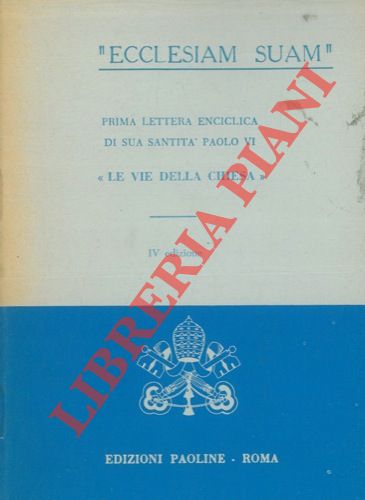 PAOLO VI - - Lettera Enciclica 
