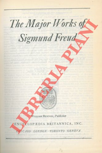 FREUD Sigmund - - The Major Works of Sigmund Freud.