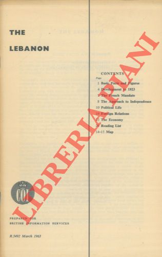 (British Information Services) - - The Lebanon.