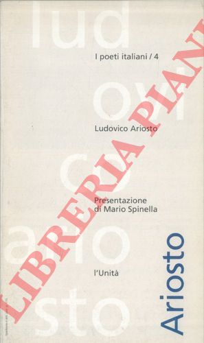 - - Ludovico Ariosto. A cura di Sandro Onofri.