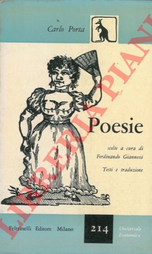 PORTA Carlo - - Poesie.