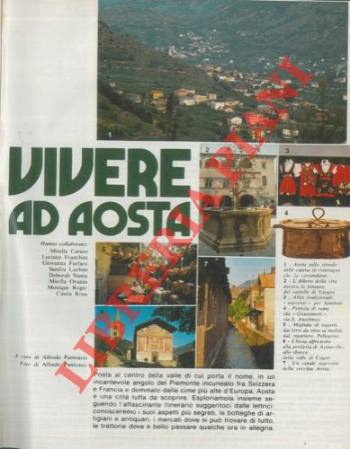 - - Vivere in Italia.