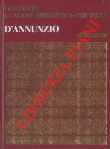 (MADERA Nuccio Francesco) - - Gabriele D'Annunzio.