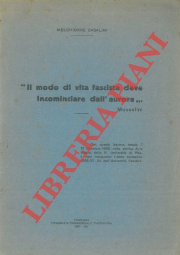 CASALINI Melchiorre - - 