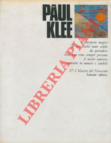 JAFFE' Hans L. - - Paul Klee.
