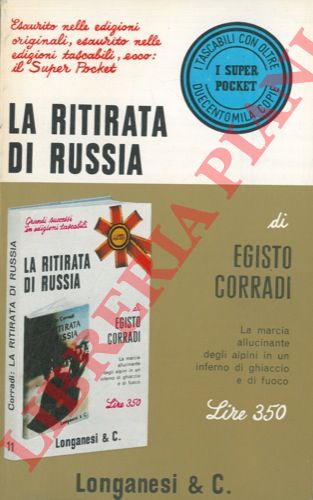 CORRADI Egisto - - La ritirata di Russia.