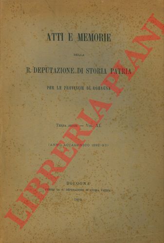 PELLEGRINI F. - - Due atti testamentari di Giovanni II Bentivoglio, Signore di Bologna.