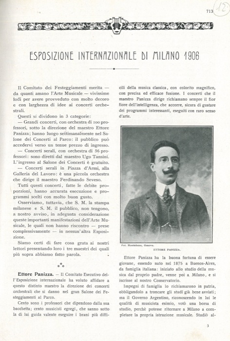 - - Esposizione Internazionale di Milano 1906.