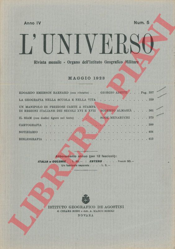 - - La geografia nella scuola e nella vita.