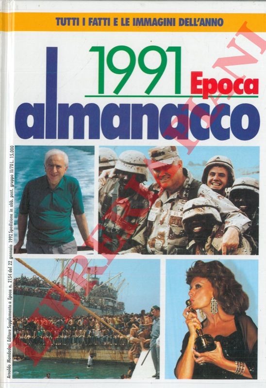 - - Almanacco Epoca 1991.