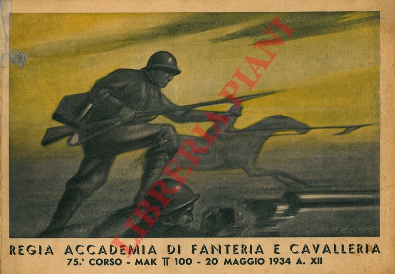 - - Regia Accademia di Fanteria e Cavalleria. 75 Corso - Mak T II, 20 maggio 1934 A. XII